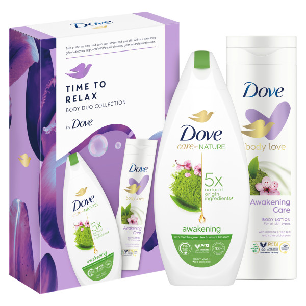 DOVE AWAKENING BW 225ML BL 250ML EKO