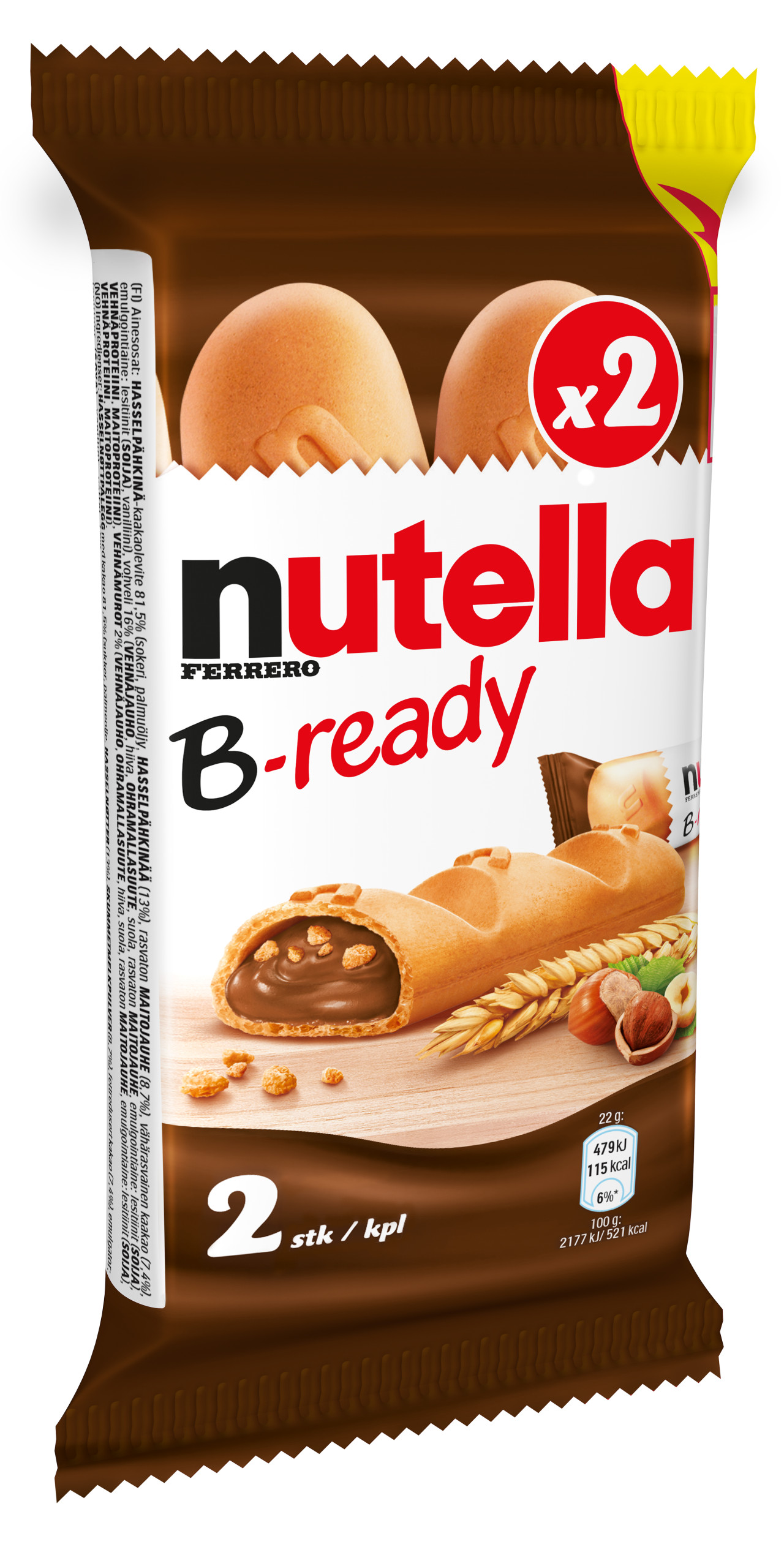 Nutella B-Ready 44G - KINDER - EKO:-