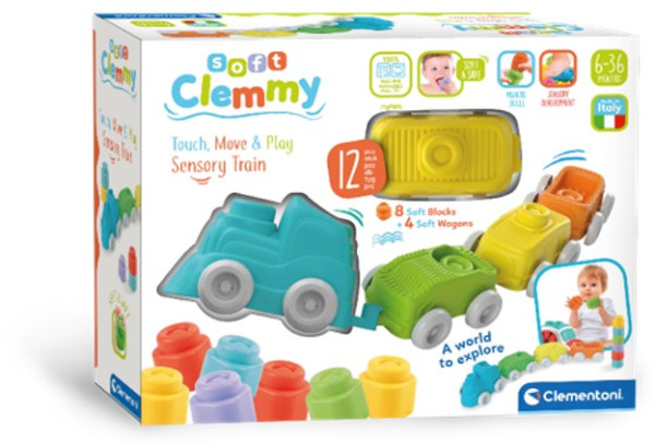 Soft Clemmy Train - CLEMENTONI BABY - EKO:-