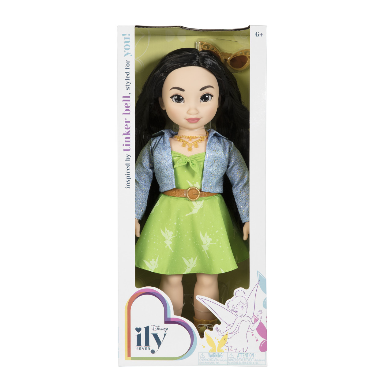 Tinker B Inspired Doll 45Cm - DISNEY ILY 4EVER - EKO:-